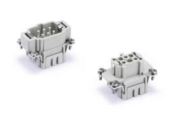 6-pin male and female core